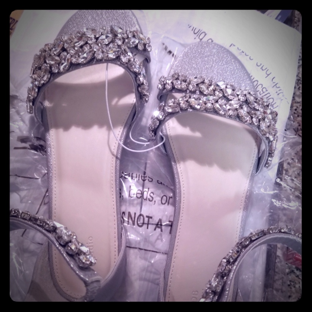 David's bridal flats